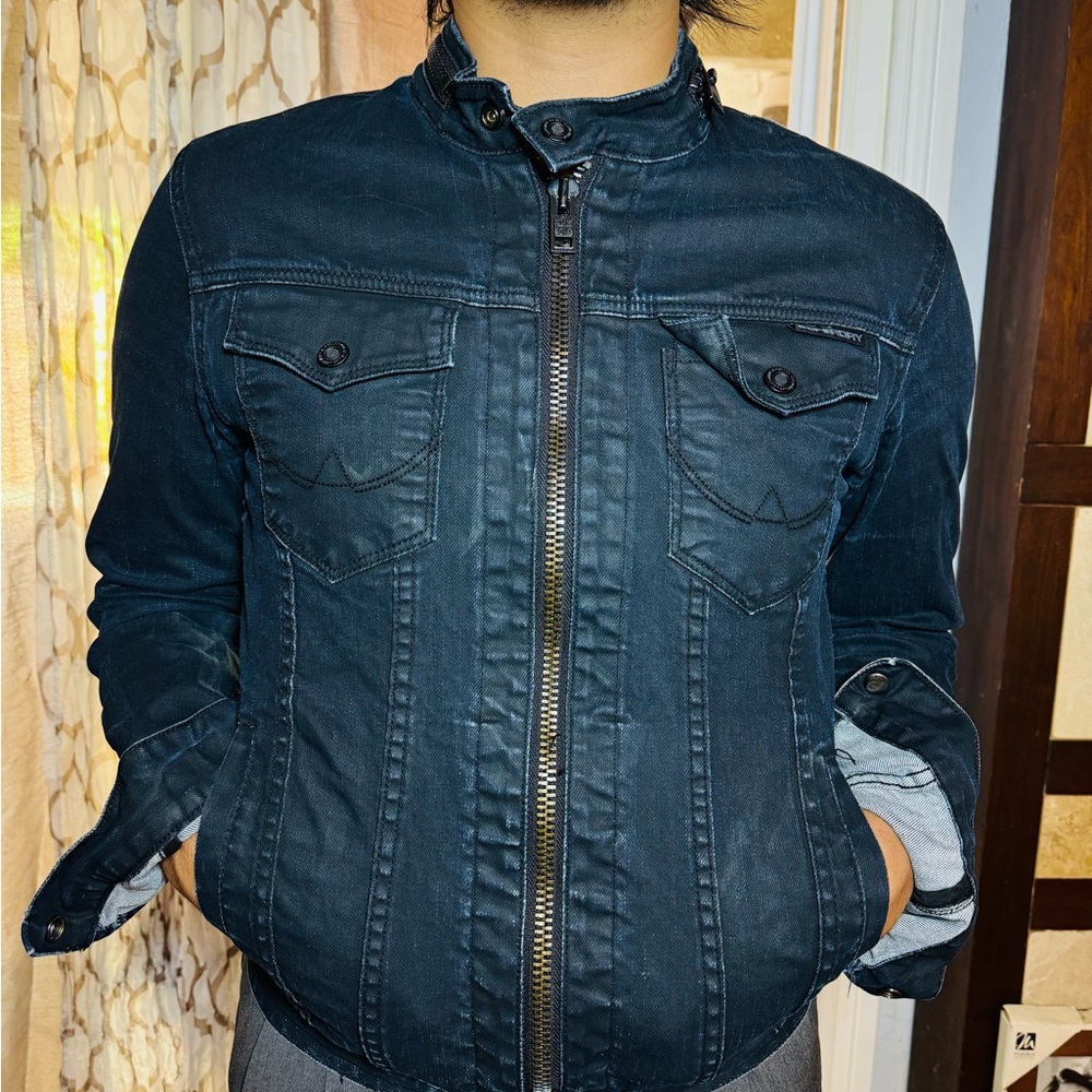 Men’s Super Dry Vintage Copper denim jacket